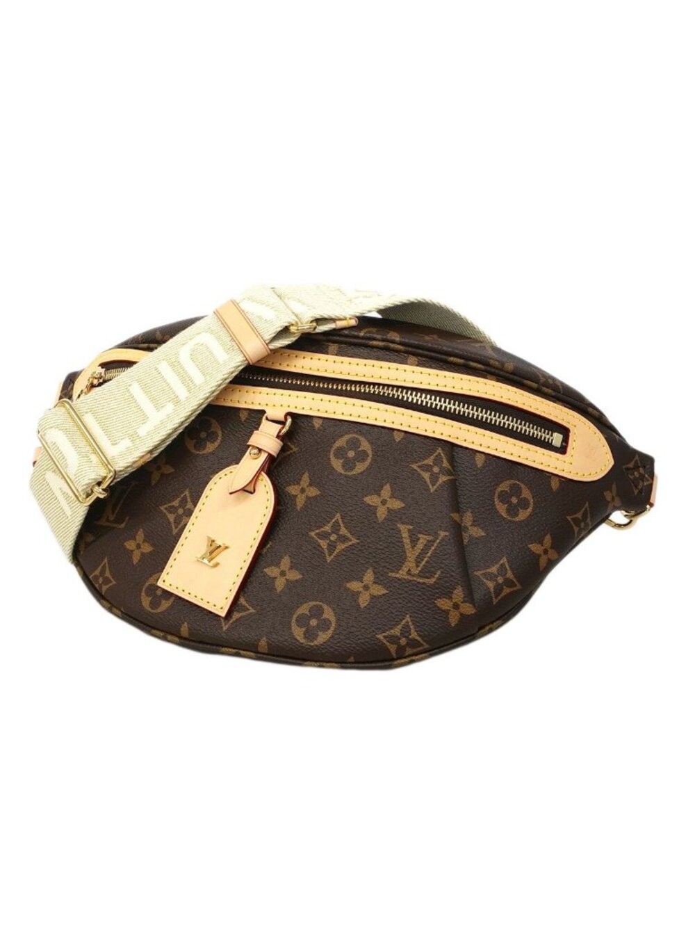 ★SOLD★ Louis Vuitton Shoulder Bag Monogram High Rise Brown - Picture 1 of 6